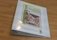 Carpeta curso de terapeuta de Reiki Profesional