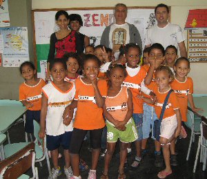 Colegio publico de la favela Cidade de Deus